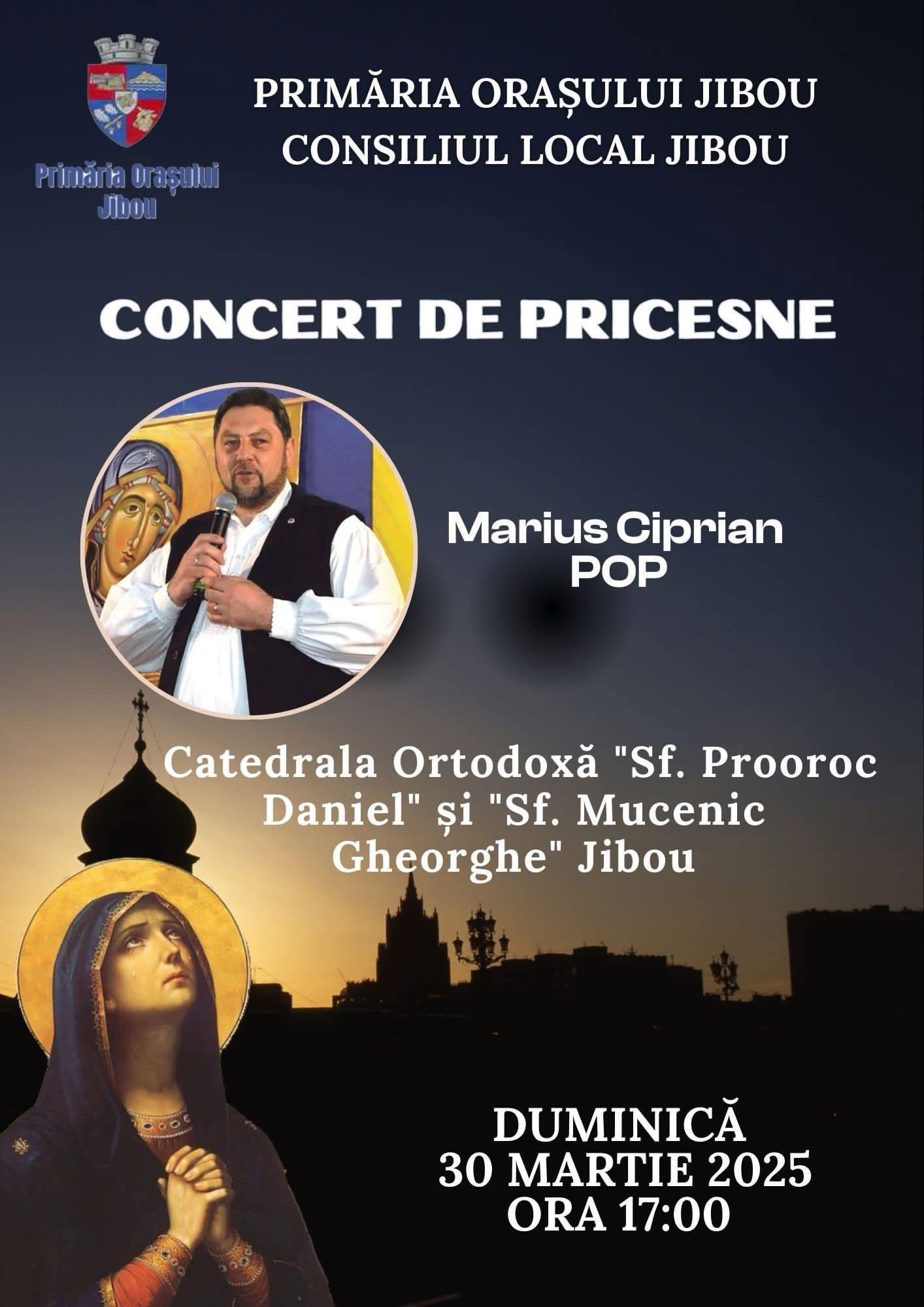 Concert de pricesne la Jibou – un moment de suflet și liniște în Postul Paștelui