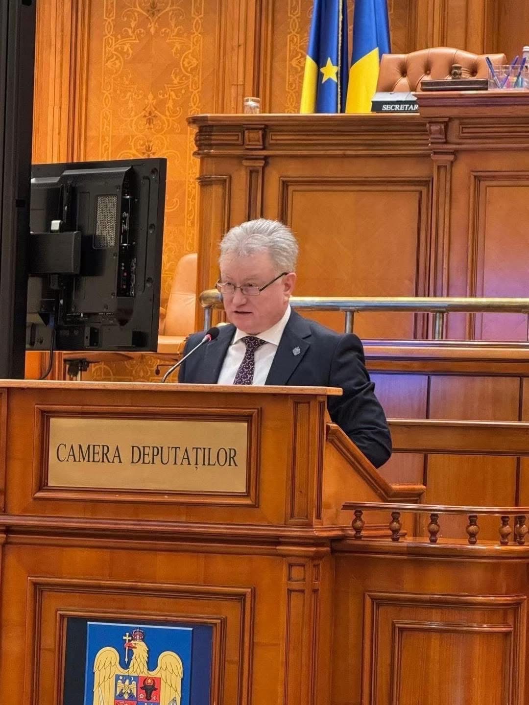 Deputatul Ionel Ciunt a pledat în Parlament pentru majorarea pensiilor și protejarea persoanelor vulnerabile