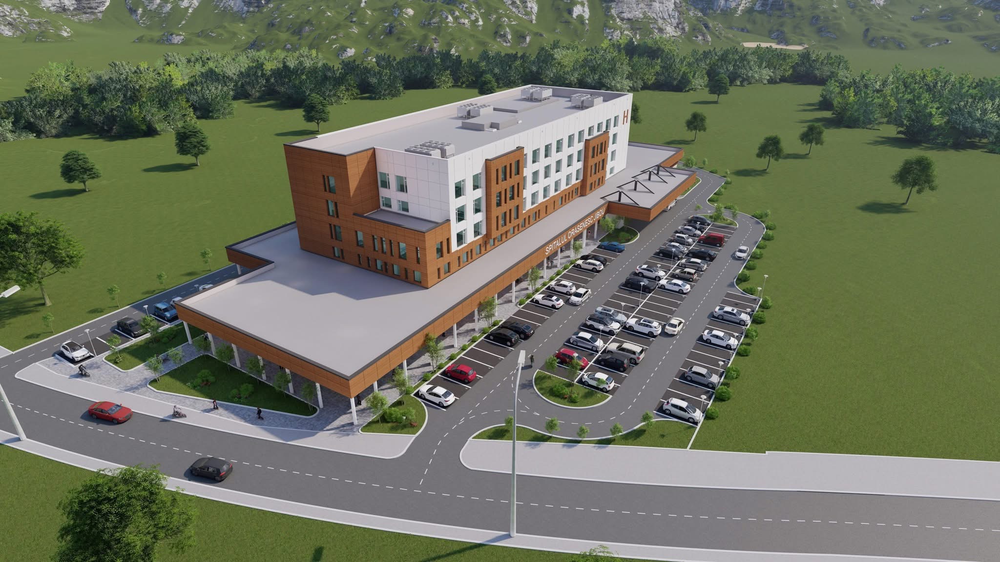 Așa va arăta noul Spital Local din Jibou: investiție de 34 de milioane de euro